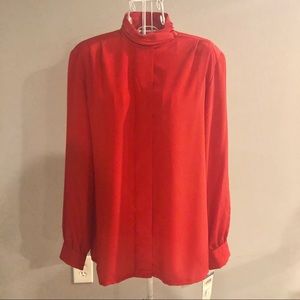 Vintage Pendleton Red Blouse NWT